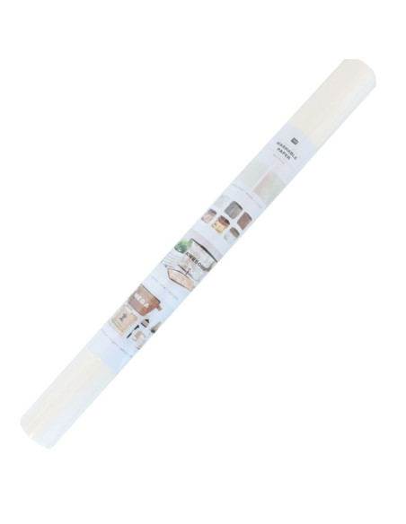 Rolo de papel vegano branco - 50 x 100 cm