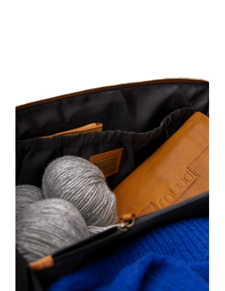 Bolsa a tiracolo Muud Cleo midi - Whisky