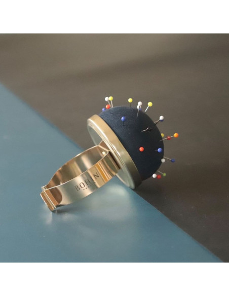 Pulseira porta-alfinetes Bohin - Preto
