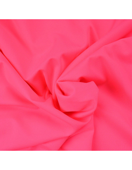 Tecido lycra fato de banho - Rosa fluorescente