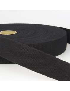 Alça de algodão para sacos - Preto
