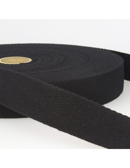 Alça de algodão para sacos - Preto