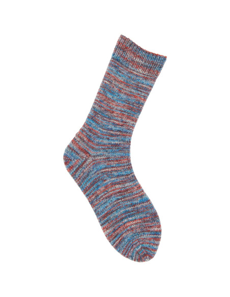 Lã para meias Socks Merino multicolor 4 fios Rico Design