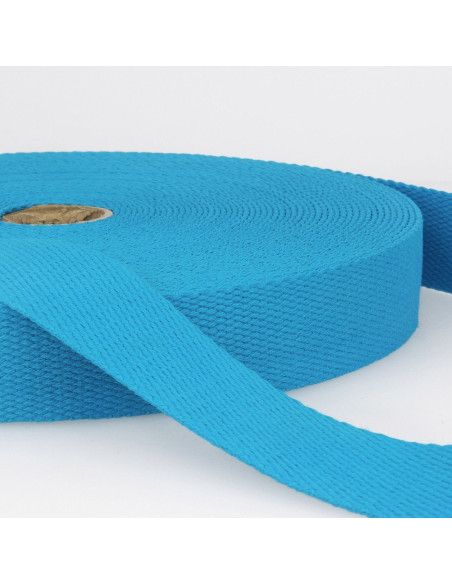 Alça de algodão para sacos - Azul turquesa