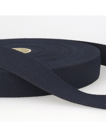 Alça de algodão para sacos - Azul marinho