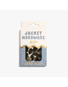Kit de botões jeans para jaquetas - Latão 2