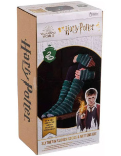 Kit de tricô Harry Potter – Meias e Luvas Sonserina 2
