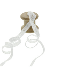 Calcinha de lingerie elástica - Branco