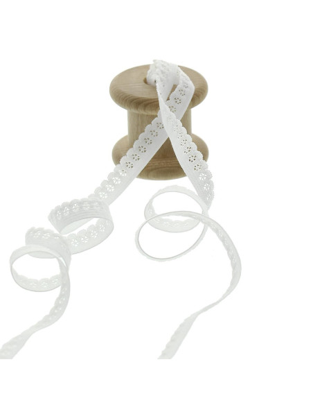 Calcinha de lingerie elástica - Branco