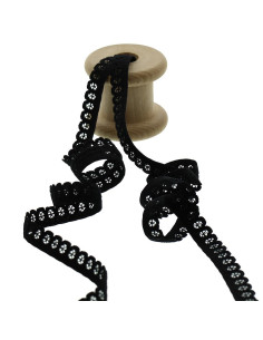 Calcinha de lingerie elástica - Preto