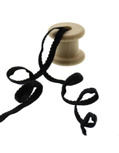 Elástico lingerie cavaleira - Preto