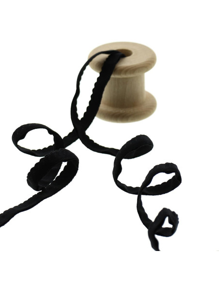 Elástico lingerie cavaleira - Preto