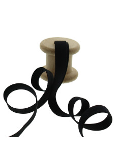 Elástico de alça de sutiã 10 mm - Preto