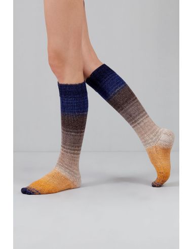 Conjunto de 2 novelos de lã para meias Echoes Fingering Gusto Wool