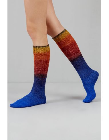 Conjunto de 2 novelos de lã para meias Echoes Fingering Gusto Wool