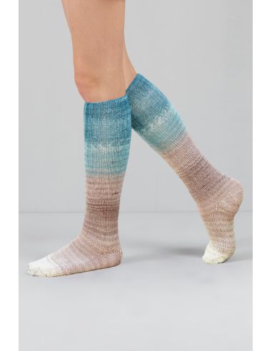 Conjunto de 2 novelos de lã para meias Echoes Fingering Gusto Wool