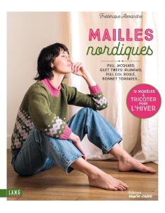 Livro de malhas nórdicas - 12 modelos para tricotar para o inverno
