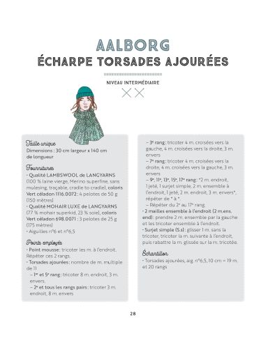 Livro de malhas nórdicas - 12 modelos para tricotar para o inverno
