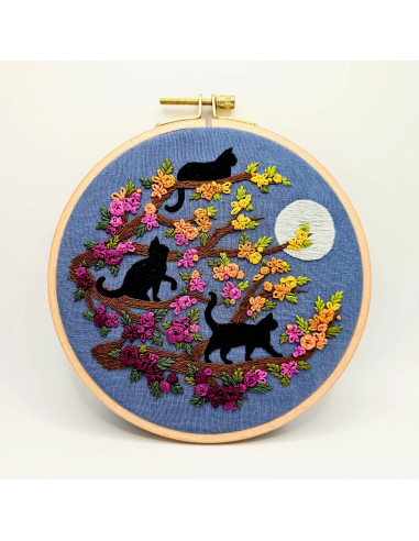 Kit de bordado - Catwalk Full Moon