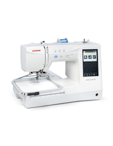 Máquina de costura e bordado Janome Memory Craft 1000