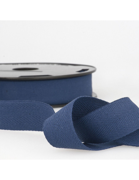 Fita de sarja de algodão - Azul marinho