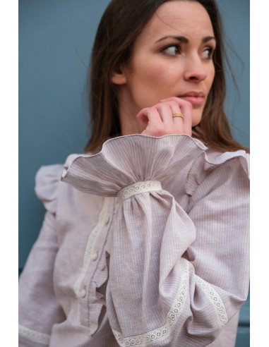 Molde de blusa Simona - Cha´Coud