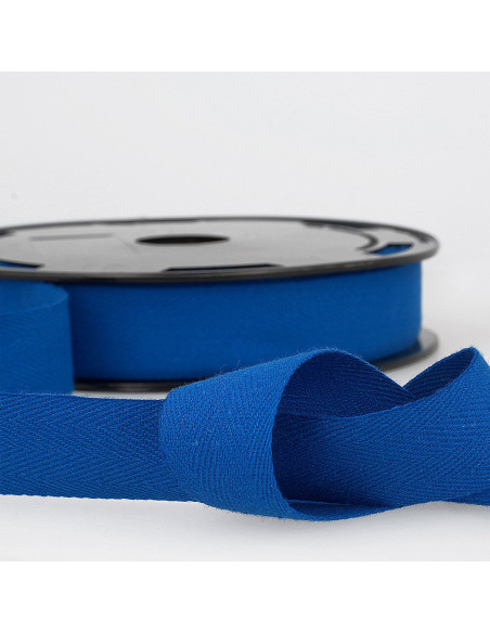 Fita de sarja de algodão - Azul royal