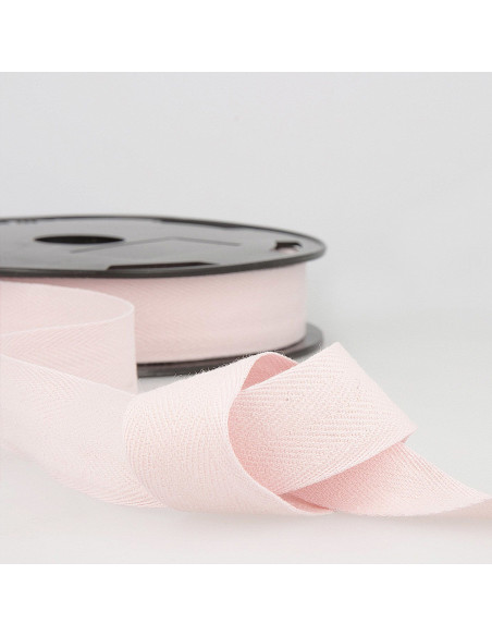 Fita de sarja de algodão - Rosa claro