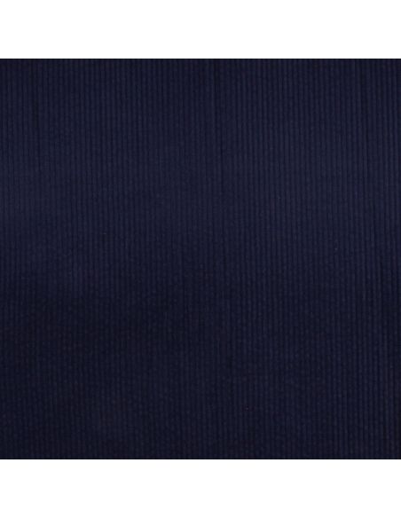Tecido de veludo cotelê de algodão - Azul marinho