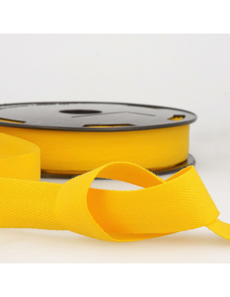 Fita de sarja de algodão - Amarelo