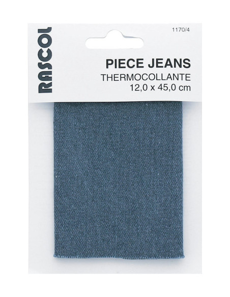 Entretela termocolante para reparação - Jeans azul denim