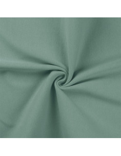 Tecido jersey canelado - Verde acinzentado