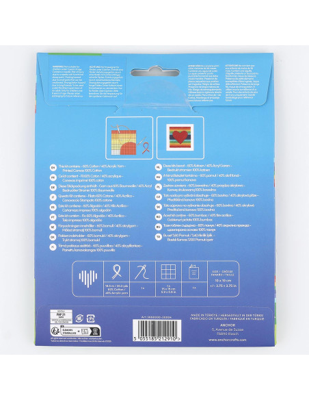 Meu 1º kit de tapeçaria - Coração
