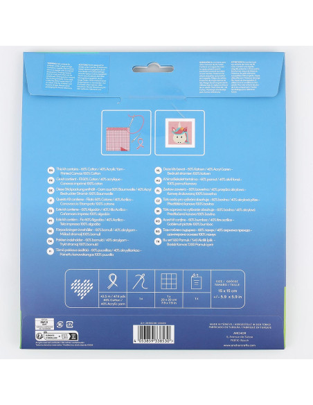 Meu 1º kit de tapeçaria - Unicórnio mágico