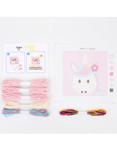Meu 1º kit de tapeçaria - Unicórnio mágico 2