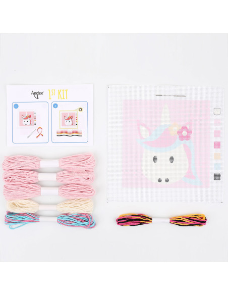 Meu 1º kit de tapeçaria - Unicórnio mágico