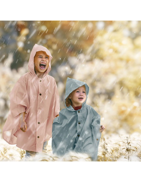 Tecido de lona impermeável para capa de chuva - Cinza pérola