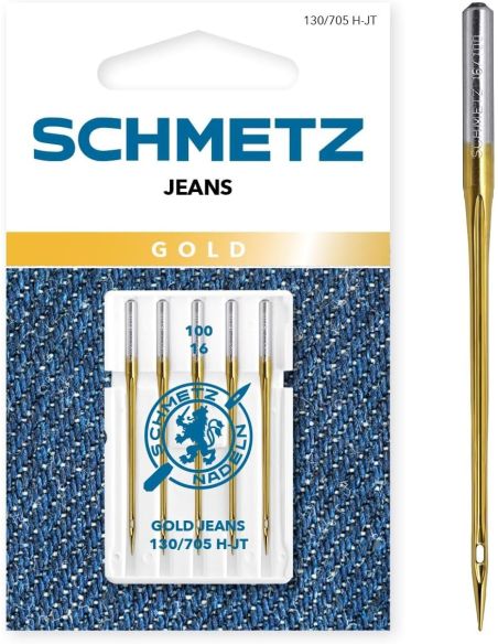 Agulhas jeans Gold Schmetz