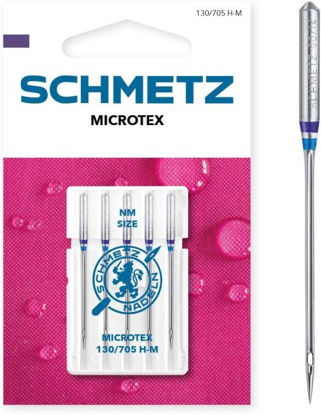 Agulhas Microtex Schmetz n° 80