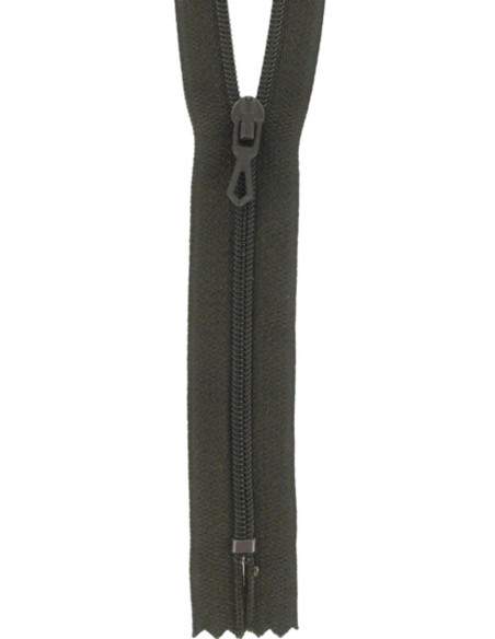 Fecho de correr nylon - Nogueira