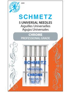 Agulhas universais cromadas Schmetz