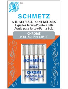 Agulhas jersey cromadas Schmetz