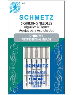 Agulhas para quilting cromadas Schmetz