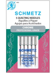 Agulhas para quilting cromadas Schmetz 2