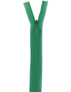 Fecho invisível - Verde esmeralda