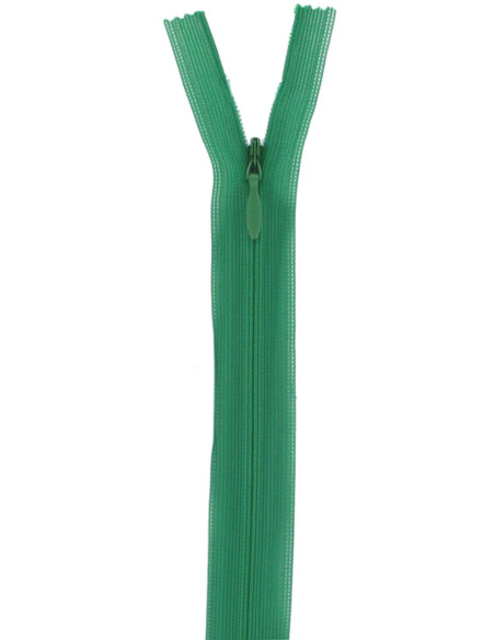 Fecho invisível - Verde esmeralda