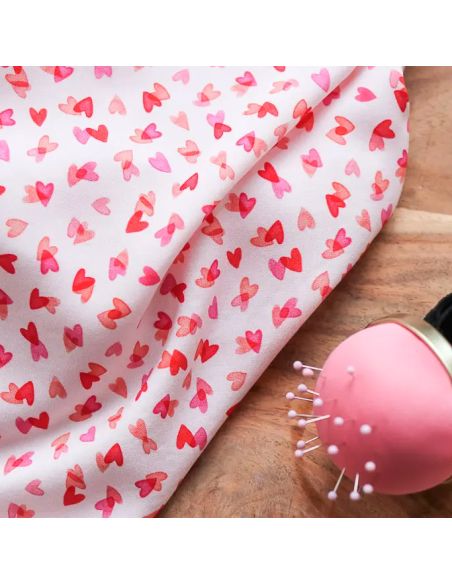 Tecido viscose I Love You - Lise Tailor