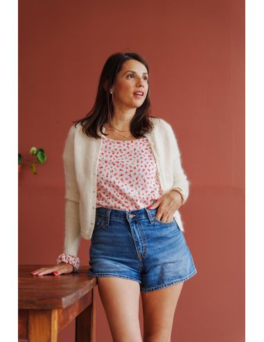Tecido viscose I Love You - Lise Tailor