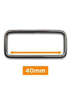 Fivela retangular - Canhão de fuzil 40 mm