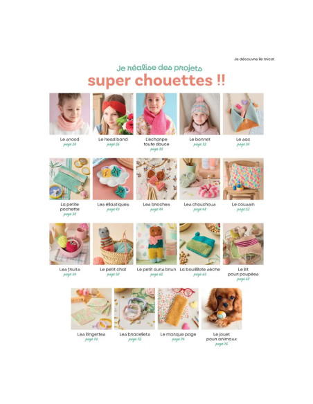 Livre je découvre le tricot